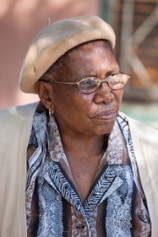 Older Woman With Beret
