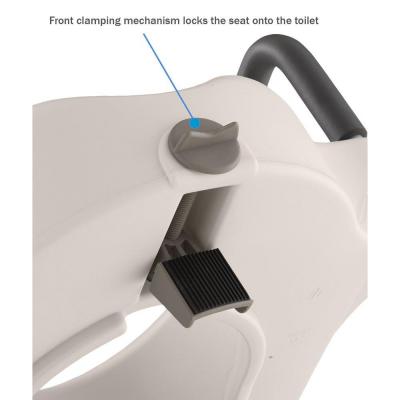 Toilet Clamping Mechanism Toilet Clamping Mechanism